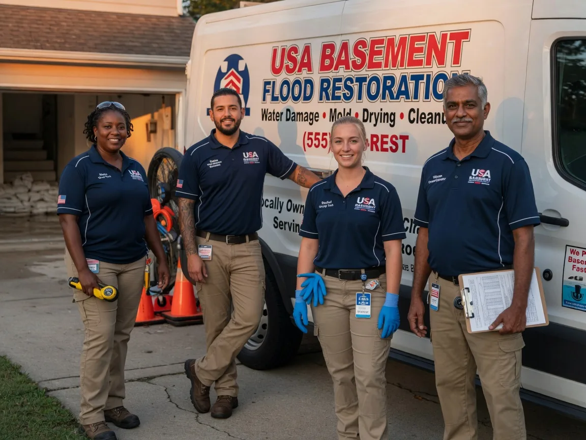 Basement Flood Cleanup company in Cromwell, OK