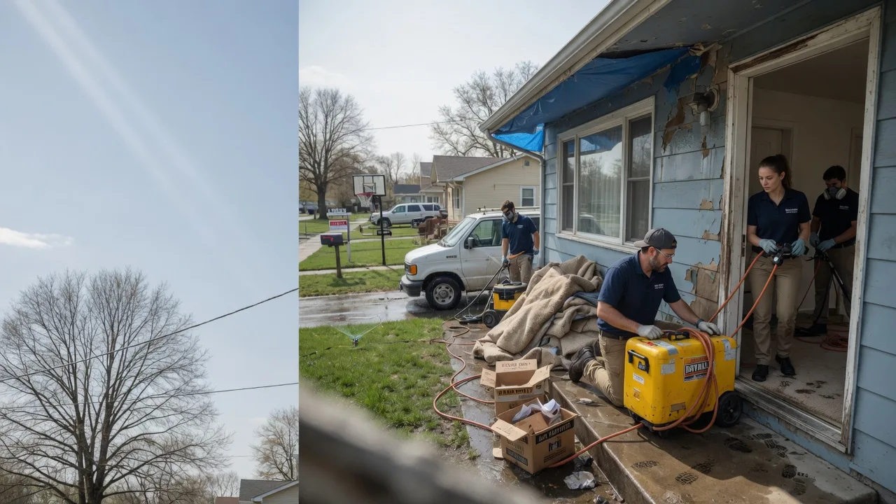 Basement Flood Cleanup in Cromwell, OK near me